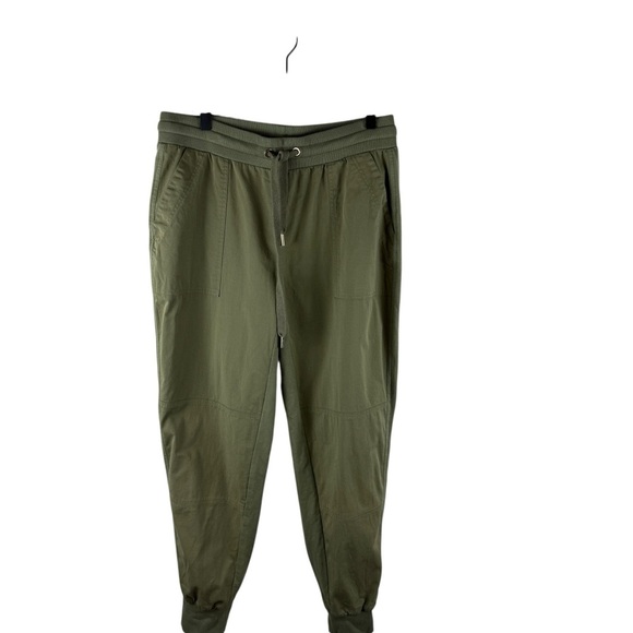 ME+EM Green Drawstring Jogging Pants Size 12 - Picture 2 of 9